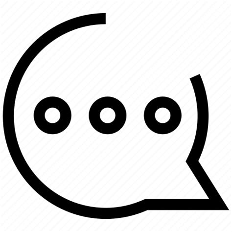 Speech Bubblespeech Bubble Message Communication Dialog Icon Download On Iconfinder