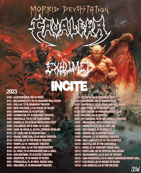 Event Cavalera - 20/09/2023 - Houston - House of Blues - United States