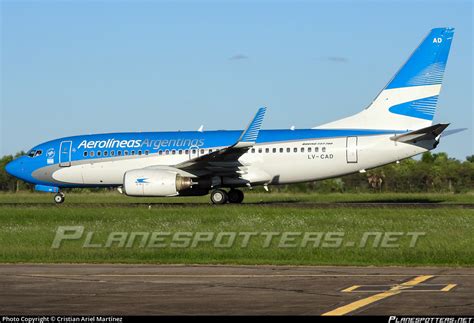 Lv Cad Aerolineas Argentinas Boeing N Wl Photo By Cristian Ariel