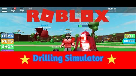 Bermain Drilling Simulator Roblox 1 YouTube