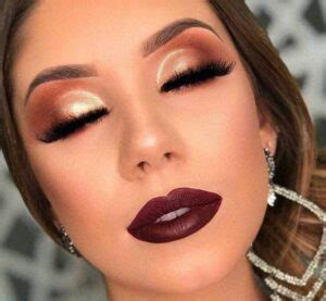 Maquillaje En Tonos Vino 25 Ideas Pra Tu Make Up Lo Mejor De 2025