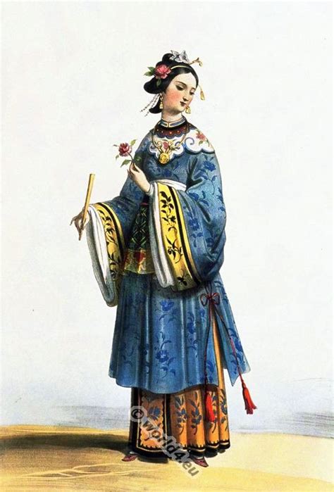 Chinese lady costume 19th century