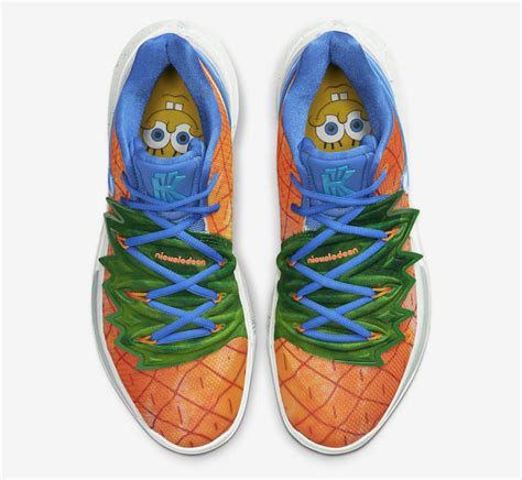 Spongebob Nike Kyrie Pineapple House Cj Release Date Sbd