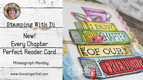 New Every Chapter Card Mimeograph Monday Stampin Up YouTube