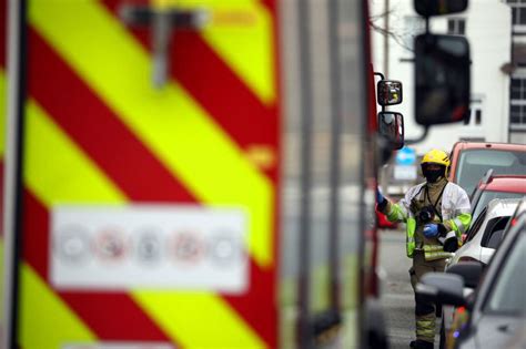 Firefighters Tackle Early Hours Commercial Property Blaze In Gwynedd