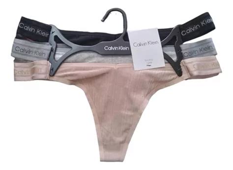 Set De 3 Tangas Calvin Klein Originales Talla M Cuotas sin interés