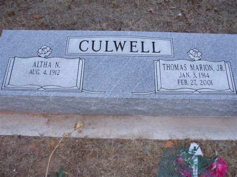 Thomas Marion Curly Culwell Jr 1914 2001 Find A Grave Memorial