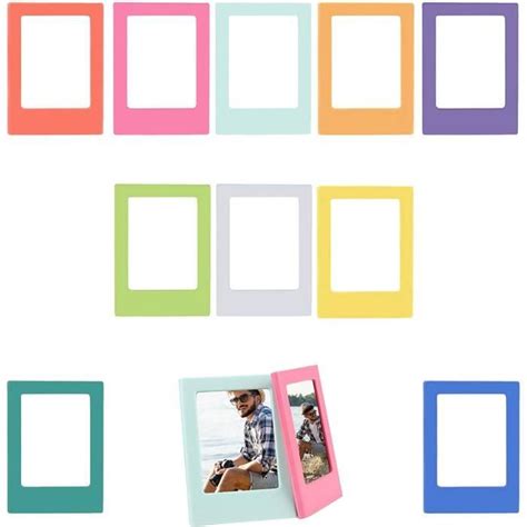 Cadre Photo Magnetique Frigo Magnet Photo Frigo Lot De 10 Mini Poche