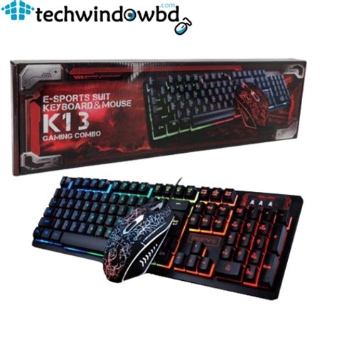 K Gaming Combo Tech Window Bd