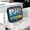 Amazon Sharp Atomic Clock With Bright Color Display Atomic