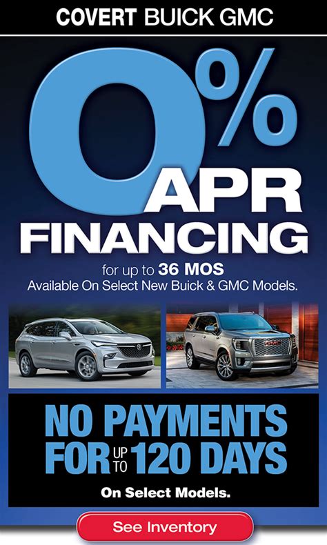 0 Apr Financing Available