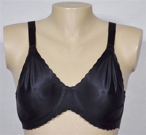 Playtex Black Only You Seamless Bra 34d 4351 Underwire Lined Unpadded Cups Usa Bra Seamless