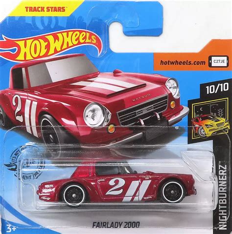駿河屋 FAIRLADY レッドホワイト Hot Wheels NIGHTBURNERZ FYF ホットウィールhotwheels
