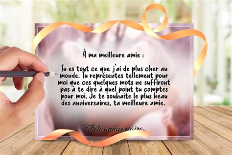 Exemple De Lettre Danniversaire Pour Une Amie Conseils Et Exemples