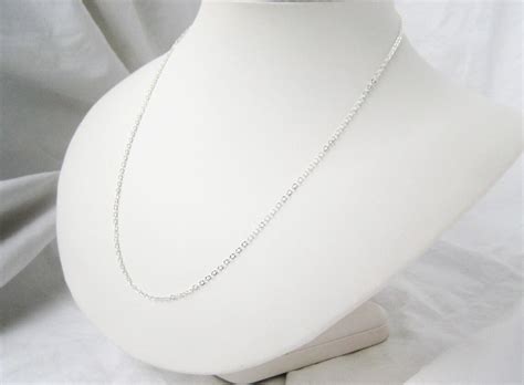 20 Inch Sterling Silver Chain Necklace .925 Sterling Silver - Etsy