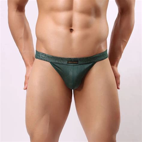 Men Sexy Lace Transparent Underwear G String Thong Jocks Tanga