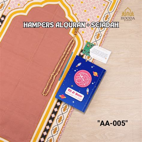 Jual HOODA Hampers Quran Sajadah Tasbih Wedding Gift Set Al Kado