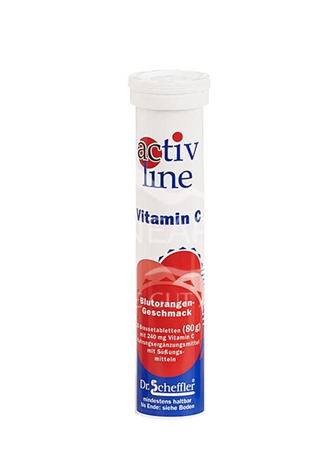 ADDITIVA Activline Vitamin C Brausetabletten Blutorange Schnell