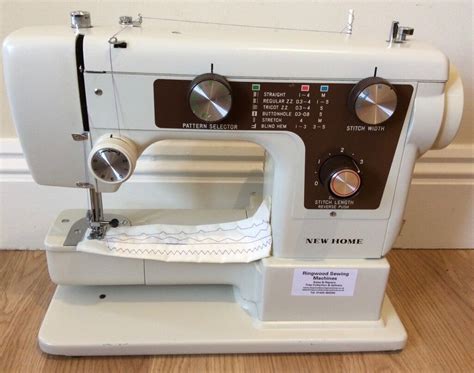 Janome New Home Heavy Duty Sewing Machine Pre Owned Serviced