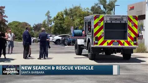 New Search And Rescue Vehicle Unveiled At Direct Relief Headquarters