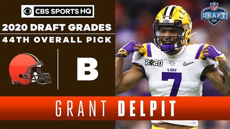 The Cleveland Browns Select A Talented Grant Delpit With The 44th Overall Pick 2020 Nfl Draft