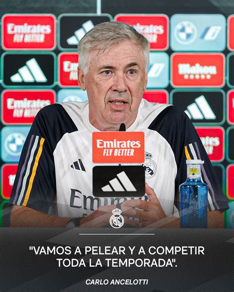 Real Madrid Carlo Ancelotti Y Su Contundente Respuesta Sobre Posible