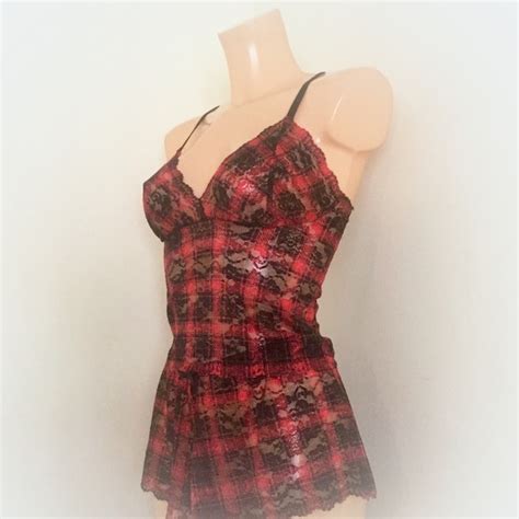 Tartan Lingerie Etsy