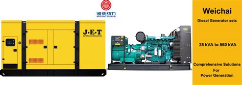 Weichai Diesel Generator - Jinte Power