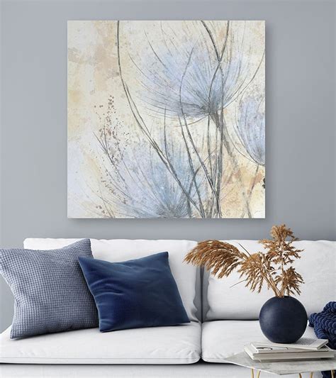 Abstrakt Oljem Lning Blue Dreams Canvasbutik Se Oil Painting