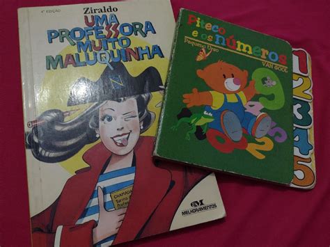 Uma Professora Muito Maluquinha De Ziraldo Livro Raro Para Relembrar A