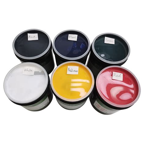 China Foshan Yincai Silk Screen Printing Ink Solvent Ink For ABS Helmet