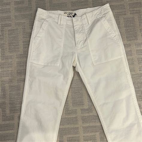 Nili Lotan Pants Jumpsuits Brand New Nili Lotan White Cargo Pants