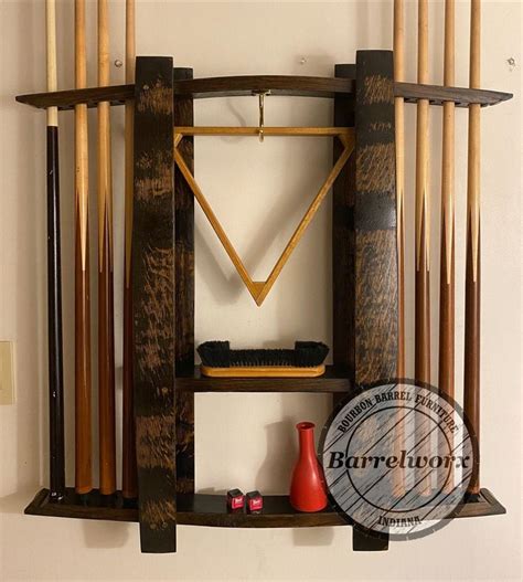 Pool Cue Rack Game Furniture Work From Home Ball Pool Cue Ball Pool