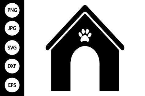 Dog House Svg Graphic By Mydigitalart13 · Creative Fabrica