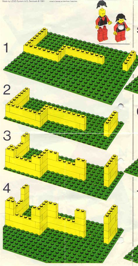 Old Lego Instructions Letsbuilditagain