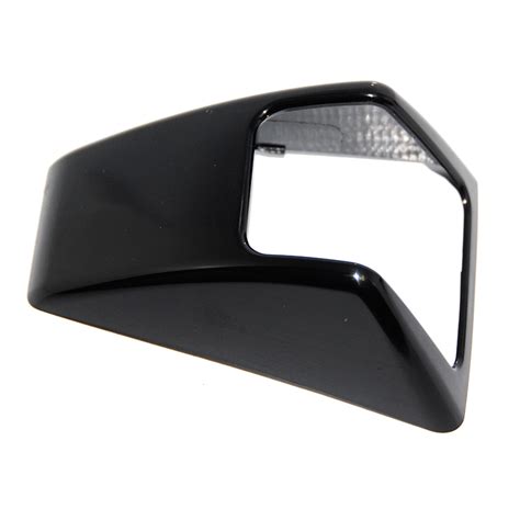 Volvo V Led Corner Lamp Bezel Matte Black Right Truck Busters