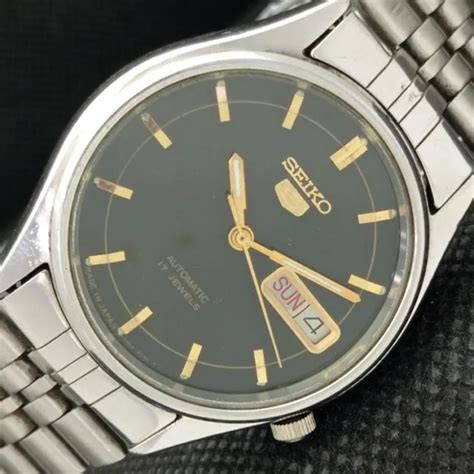 Genuine Vintage Seiko Auto A Japan Mens Original Dial Watch D