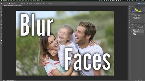 How To Blur Or Pixelate A Face In Photoshop YouTube