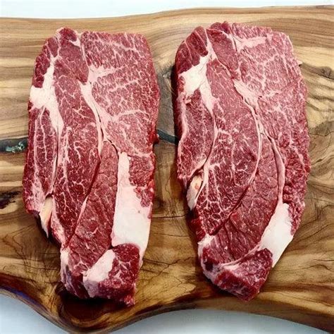 American Wagyu Akaushi Chuck Steak J H Cattle Co Meat Store