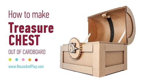 Pirate Week Day 4: Cardboard Treasure Chest Tutorial Create, 47% OFF