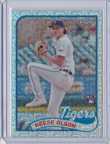 Topps Series Reese Olson Detroit Tigers Rookie Chrome Mojo