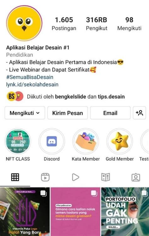 Rekomendasi Akun Instagram Belajar Desain Grafis Kreasi Presentasi