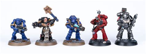 Showcase New K Indomitus Primaris Chaplain Vs Classic Metal Space