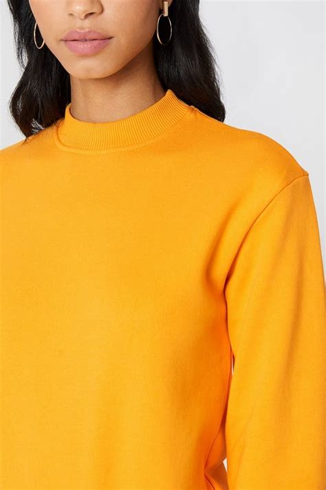 Basic Sweater Orange Na