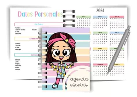 Agenda Docente Maestro Ciclo Escolar Regalo M Env O Gratis