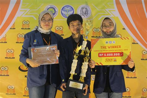 Mahasiswa Its Raih Juara Kompetisi Manajemen Nasional Its News