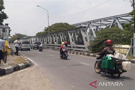 Jembatan Jurug B Solo Karanganyar Direvitalisasi Ditutup Hingga Tahun