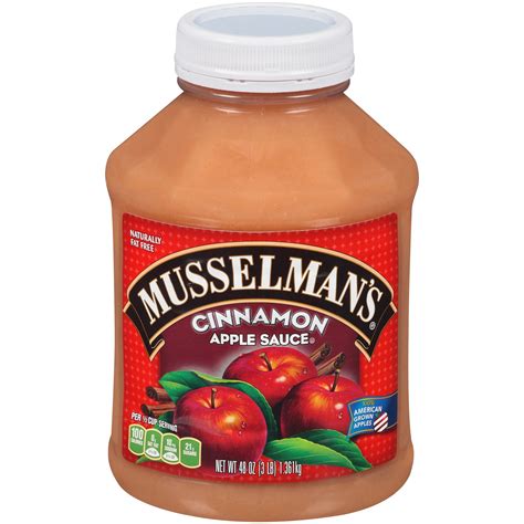 Musselman S Cinnamon Apple Sauce 48 Oz