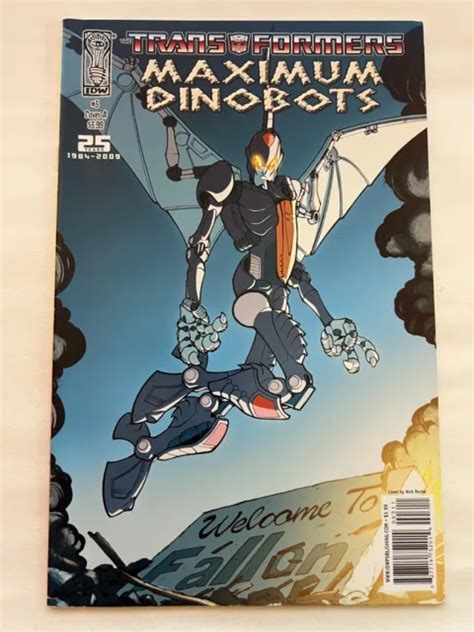 The Transformers Maximum Dinobots 3 Idw Février 2009 Cover A Eur 7