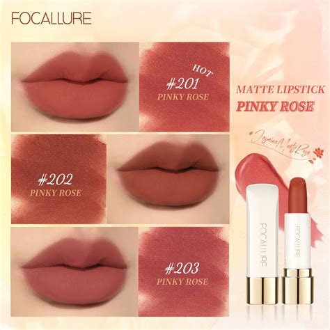 Focallure Pure Matte Lipstick FA203 202 Raena Beauty Platform